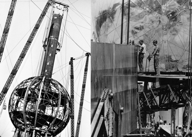 Illustration for article titled Viaje al pasado: fotos de lugares icónicos durante su construcción